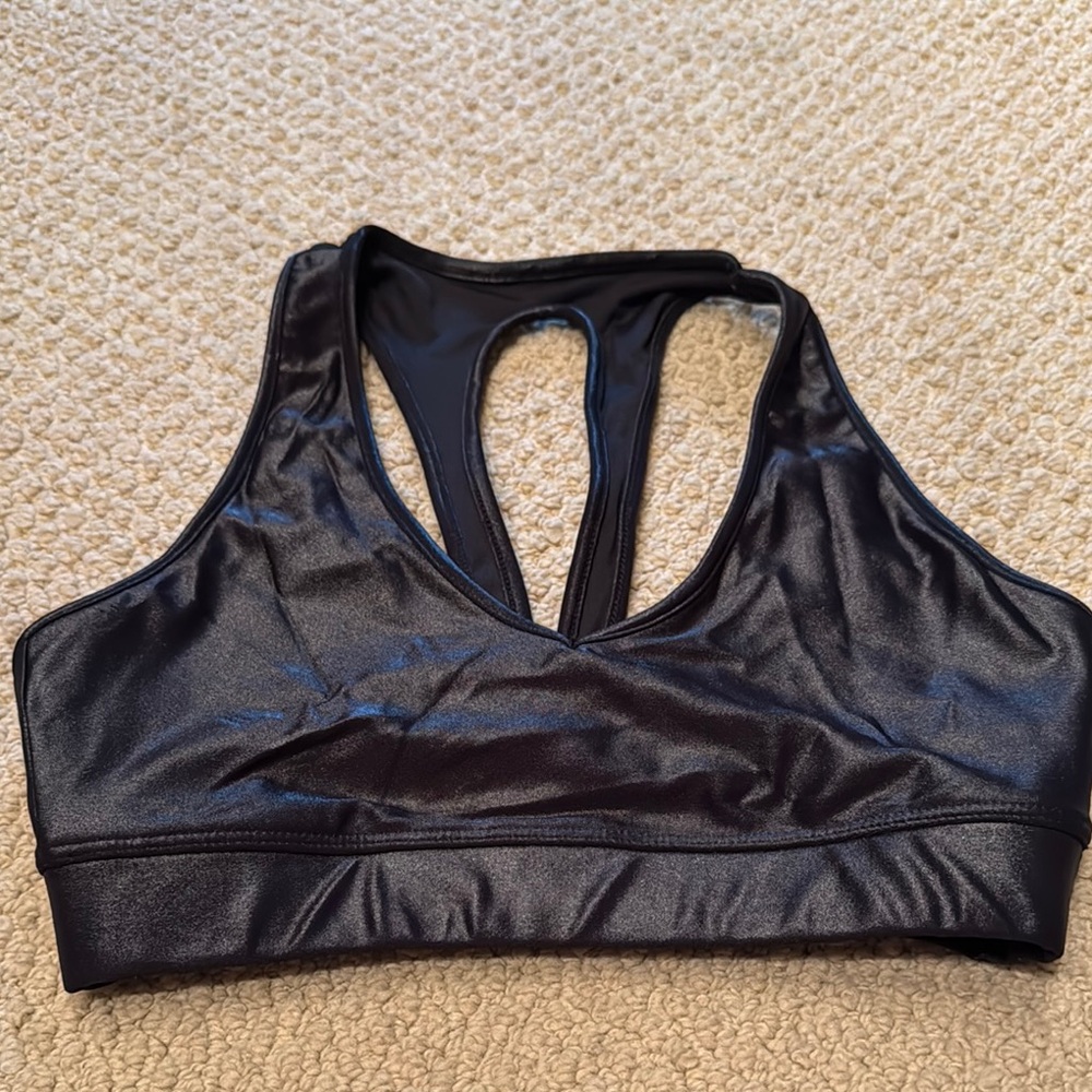 Black Sports Bra
